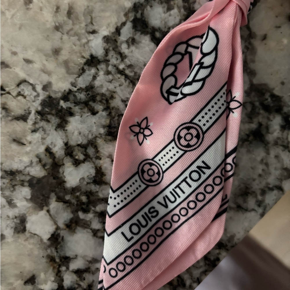 Purse scarf keychain